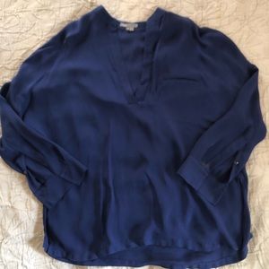 Vince Navy Blouse